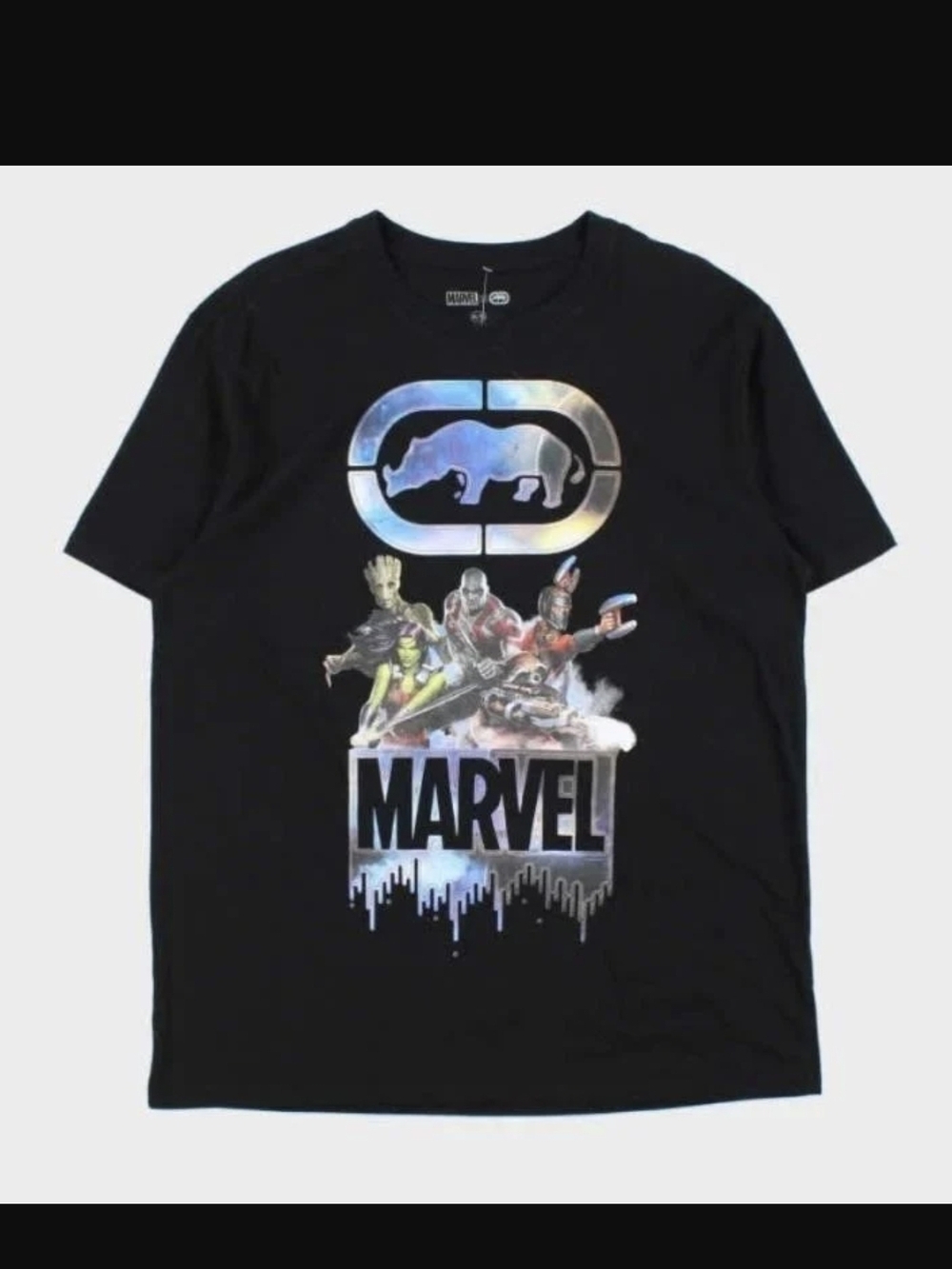 NEW / NWT Marvel Graphic Tee with Holographic Accent - Guardians Of The Galaxy